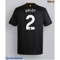 Fotballdrakt Herre Manchester United Diogo Dalot #2 Tredjedrakt 2025-26 Kortermet